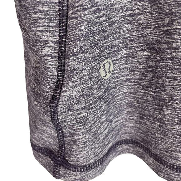 Lululemon Race Your Pace 1/2 Zip pullover heathered black grape - Picture 4 of 5